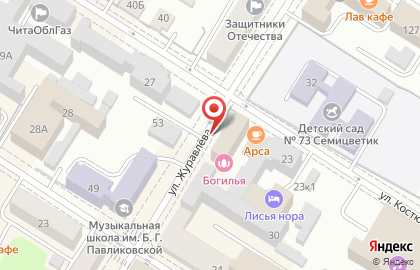 Аудиофарм на улице Журавлёва на карте