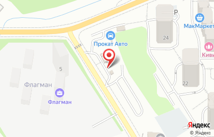 Центр автоуслуг АСА в Первореченском районе на карте