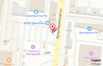 Магазин фейерверков Большой праздник в Тракторозаводском районе на карте