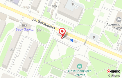Торговый комплекс в Омске на карте