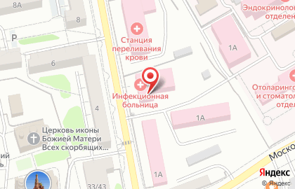 Центр по профилактике и борьбе со СПИД на карте