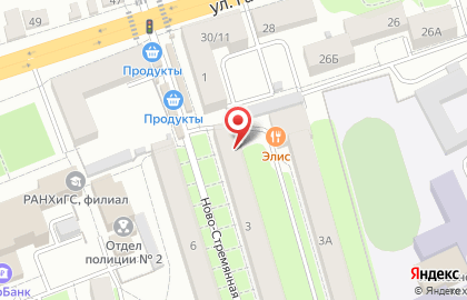 Продуктовый магазин в Тамбове на карте