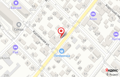 Торгово-сервисный центр Пит-стоп на Новороссийской улице на карте