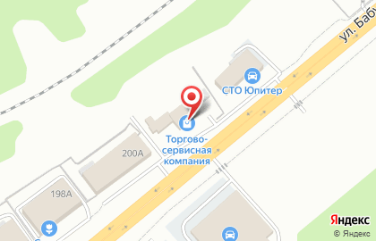 Магазин хозтоваров в Октябрьском районе на карте