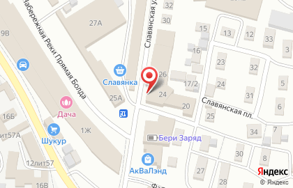 Магазин Упаковка на Славянской площади на карте