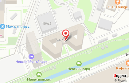Технопарк Строительный на карте
