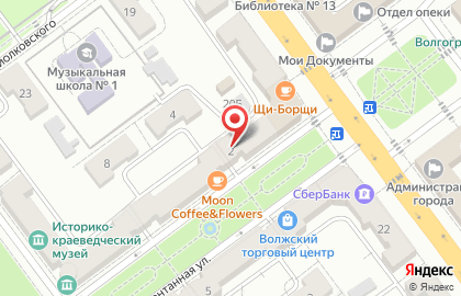 Волгоградский областной фонд жилья и ипотеки, некоммерческое партнерство на карте