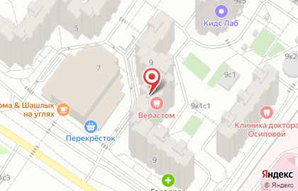 Стоматологическая клиника Верастом на карте