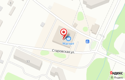 Супермаркет Магнит в Вольгинском на карте
