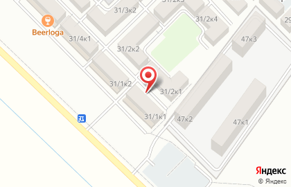 Супермаркет Магнит на Бжегокайской улице на карте