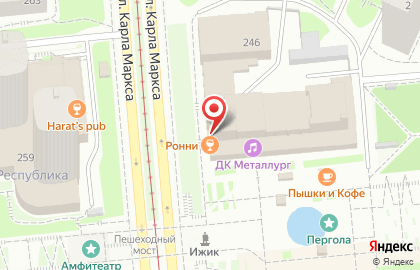Центр паровых коктейлей Tornado на улице Карла Маркса на карте