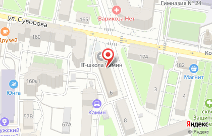 Компания Софт-Сервис в Теренинском переулке на карте