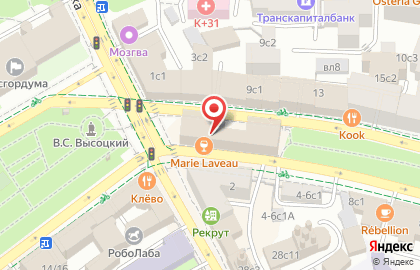 MBT в Петровском переулке на карте