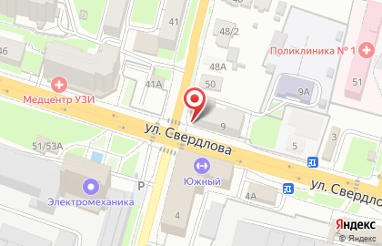Магазин выгодных покупок Скидкино на улице Свердлова на карте