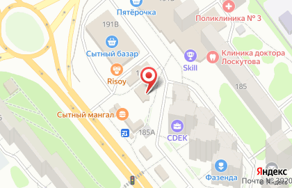 Викос на Мичуринской улице на карте