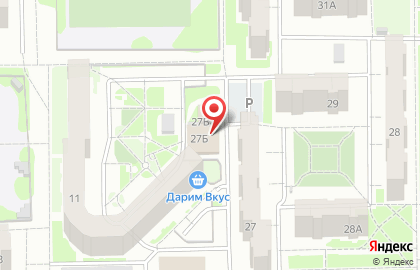 Продуктовый магазин Союз в Тобольске на карте