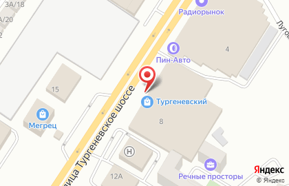Мебельный магазин Феникс на Тургеневском шоссе на карте
