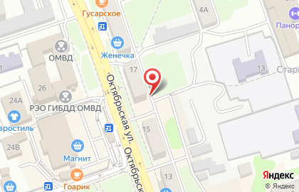 ТТК-Западная Сибирь, ЗАО Зап-СибТранстелеком на Октябрьской улице на карте