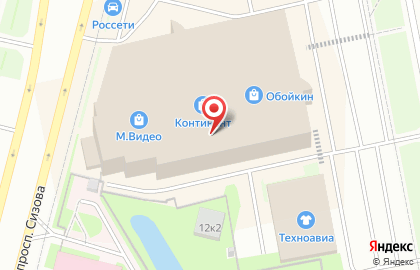 Дом быта w & s на Комендантском проспекте на карте