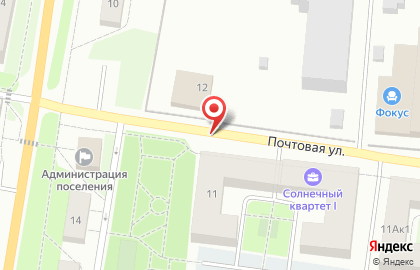 Мебельный салон Фокус в Фёдоровском на карте
