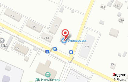 Продуктовый магазин в Москве на карте