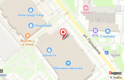 Мебельный салон Mr.Doors на метро Бибирево на карте