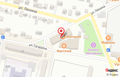 GreenWay на улице Гагарина на карте