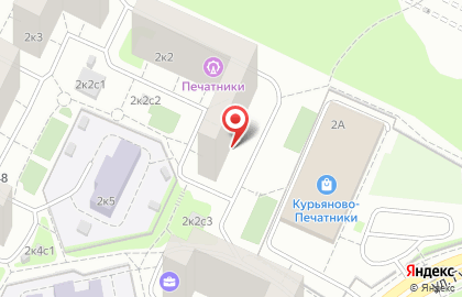 Аппарат Совета депутатов муниципального округа Печатники на карте