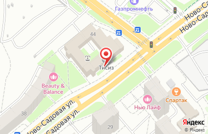 Газета Коммерсантъ на Ново-Садовой улице на карте