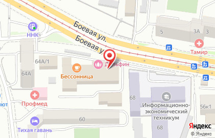 Химчистка Радуга в Октябрьском районе на карте