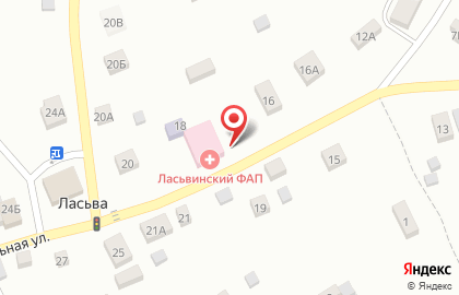 Фельдшерско-акушерский пункт с. Ласьва на карте