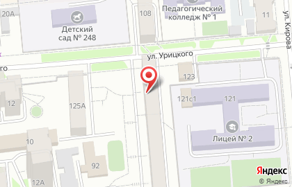 Красинтур на карте
