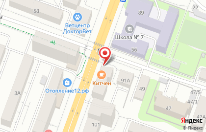 Булочная на Первомайской на карте