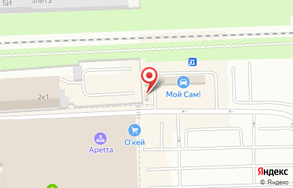 Шиномонтажная мастерская Мастер Шин на Московском проспекте на карте