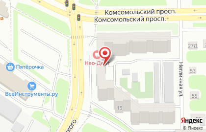 Салон красоты Жаннет в Курчатовском районе на карте
