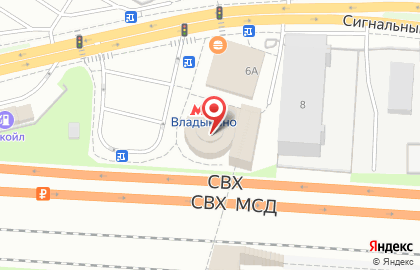 ОАО Банкомат, АКБ Росбанк в Сигнальном проезде на карте