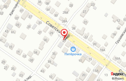 Интернет-магазин хрусталя Gus-Hrustal.ru на Советской улице на карте