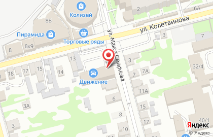 Торговая компания Прогресс в Центральном районе на карте