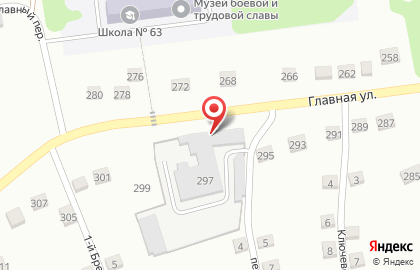 Торговый дом Лакомка на Главной улице на карте
