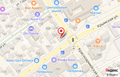Irobot на Крымской улице на карте