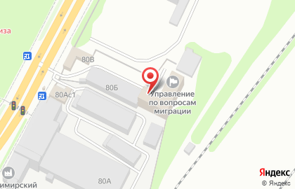 Управление по вопросам миграции по Владимирской области на карте