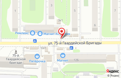 Магазин цветов Кактус в Октябрьском районе на карте
