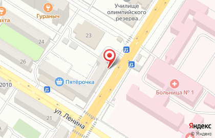 Аптека Авиценна на улице Ленина, 24 на карте