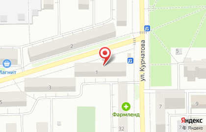 Продуктовый магазин в Уфе на карте