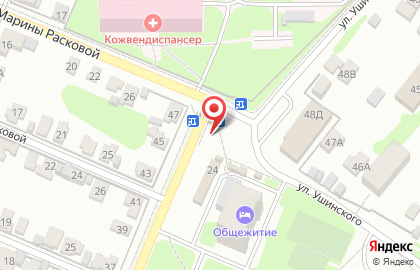 Киоск по продаже овощей и фруктов на карте