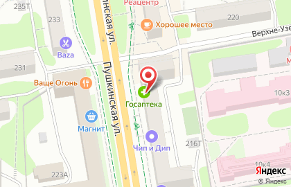 Салон оптики ГосОптика на Пушкинской улице на карте