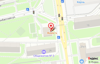 ОАО Банкомат, МОСКОВСКИЙ КРЕДИТНЫЙ БАНК на Бирюлёвской улице на карте