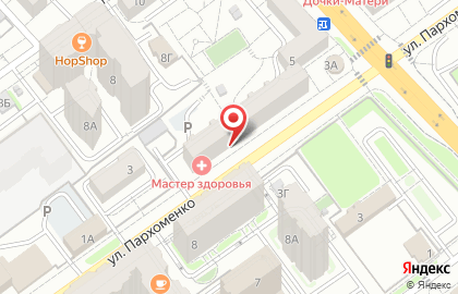 Магазин спортивных товаров Олимпиец в Центральном районе на карте
