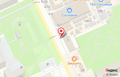 Продуктовый магазин в Иркутске на карте