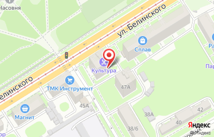 Компания Kaleva на улице Белинского на карте